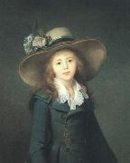 elisabeth vigee-lebrun Portrait of Elisaveta Alexandrovna Demidov, nee Stroganov here as Baronesse Stroganova oil painting artist